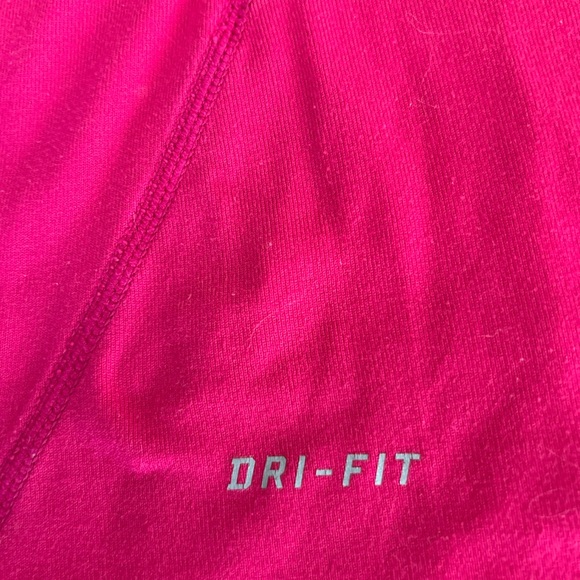 Nike Dri Fit Pink Long Sleeve Athletic Top - Picture 7 of 8